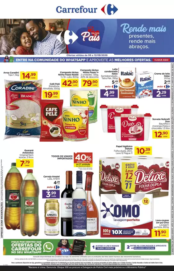 Catálogo Carrefour | Promoções especiais em andamento | 2026-08-06T00:00:00.000Z - 2026-08-12T00:00:00.000Z