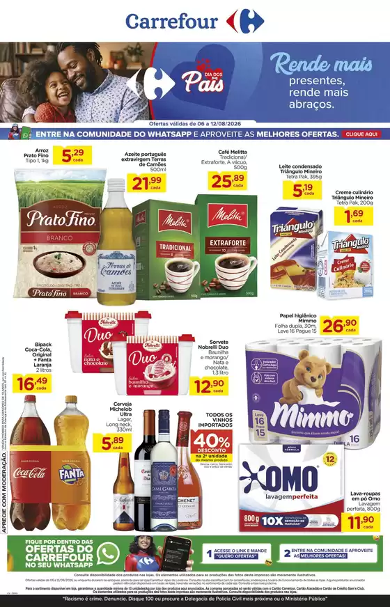 Catálogo Carrefour | Ofertas exclusivas e pechinchas | 2026-08-06T00:00:00.000Z - 2026-08-12T00:00:00.000Z