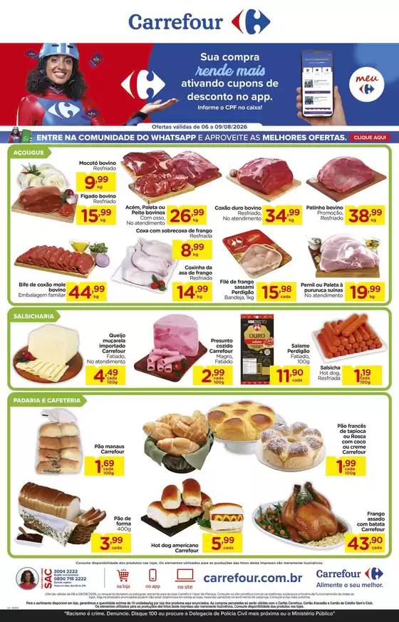 Catálogo Carrefour | LÂMINA EXCLUSIVA AÇOUGUE MANAUS | 2026-08-06T00:00:00.000Z - 2026-08-09T00:00:00.000Z