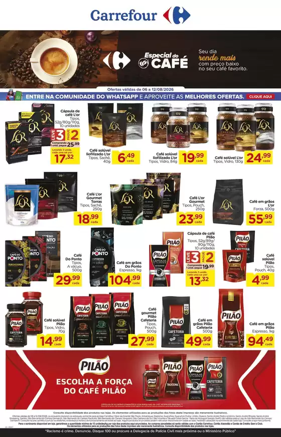 Catálogo Carrefour | Descubra ofertas atraentes | 2026-08-06T00:00:00.000Z - 2026-08-12T00:00:00.000Z