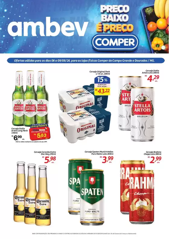 Catálogo Comper | Ambev | 2026-08-06T00:00:00.000Z - 2026-08-09T00:00:00.000Z