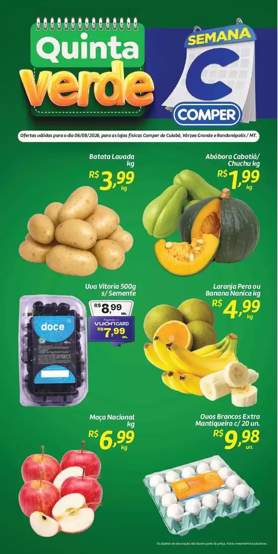 Catálogo Comper | Melhores ofertas para todos os caçadores de pechinchas | 2026-08-06T00:00:00.000Z - 2026-08-06T00:00:00.000Z