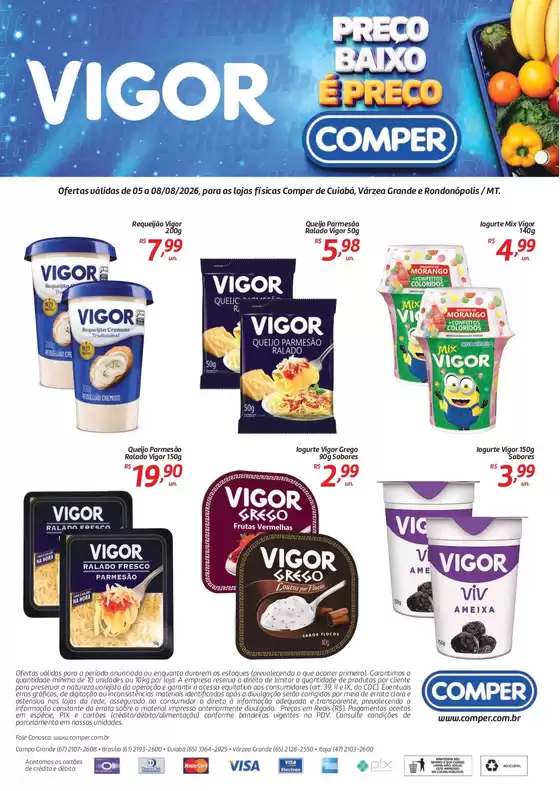 Catálogo Comper | Ofertas exclusivas para nossos clientes | 2026-08-05T00:00:00.000Z - 2026-08-08T00:00:00.000Z