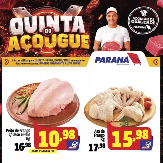 Catálogo Paraná Supermercados | Ofertas para caçadores de pechinchas | 2026-08-06T00:00:00.000Z - 2026-08-06T00:00:00.000Z