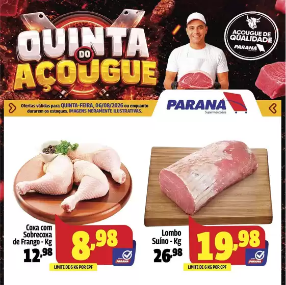 Catálogo Paraná Supermercados | Ofertas exclusivas | 2026-08-06T00:00:00.000Z - 2026-08-06T00:00:00.000Z