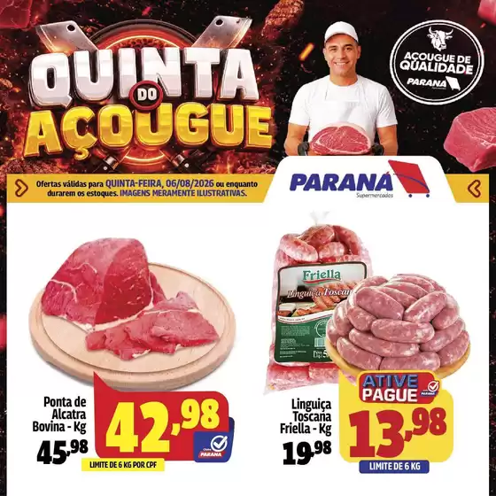 Catálogo Paraná Supermercados | Nossas melhores pechinchas | 2026-08-06T00:00:00.000Z - 2026-08-06T00:00:00.000Z