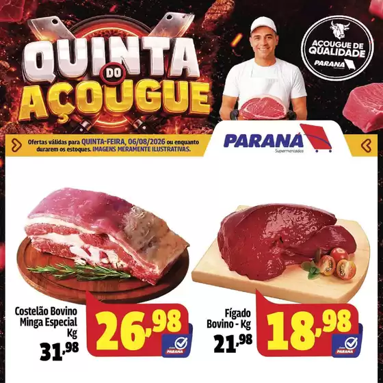 Catálogo Paraná Supermercados | Melhores ofertas para todos os caçadores de pechinchas | 2026-08-06T00:00:00.000Z - 2026-08-06T00:00:00.000Z