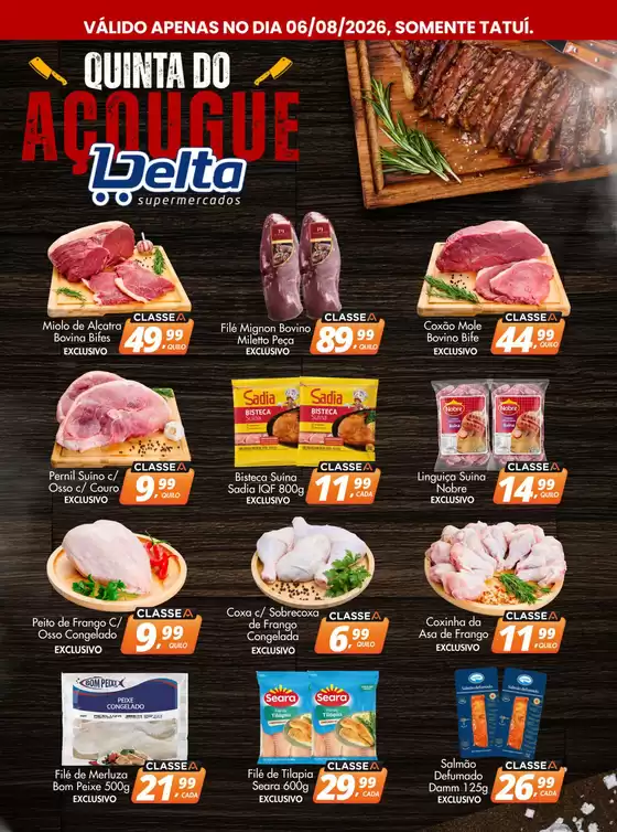 Catálogo Delta Supermercados | Ofertas e promoções atuais | 2026-08-06T00:00:00.000Z - 2026-08-06T00:00:00.000Z
