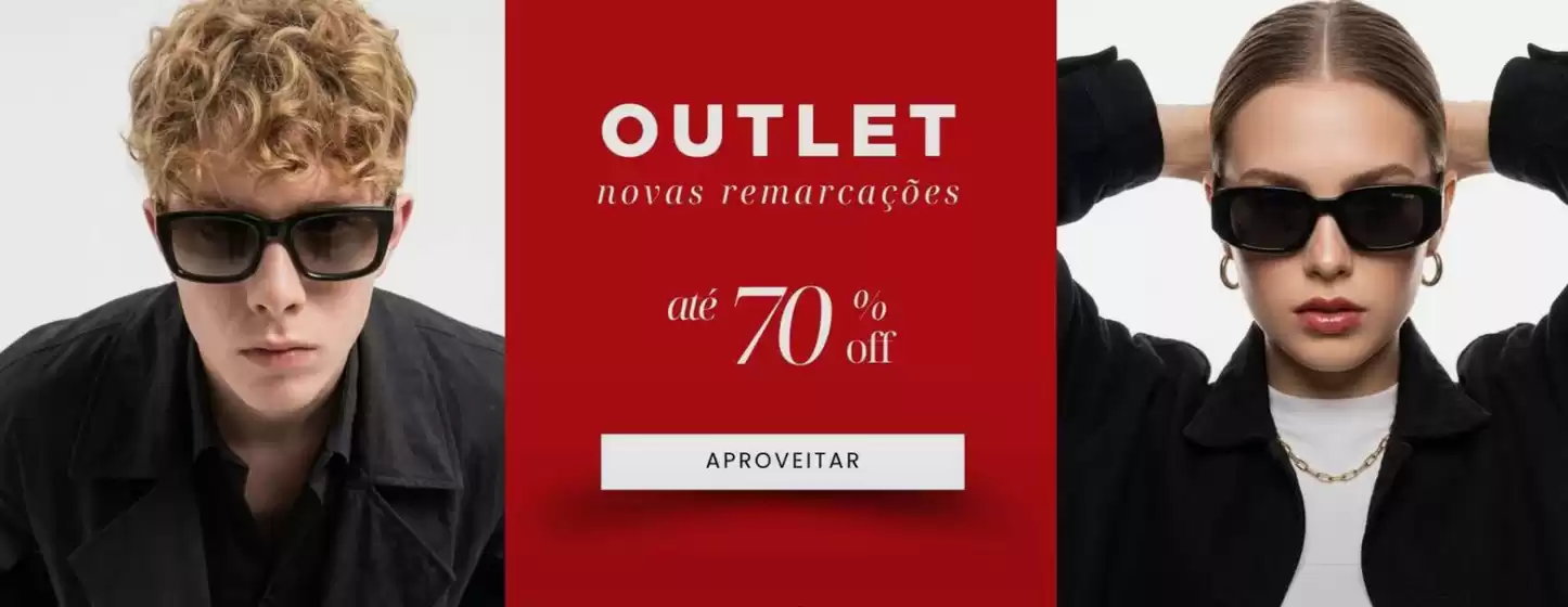 Catálogo Óculos SHOP em Bocaina | Outlet novas remarcações até 70% off ! | 2026-08-06T00:00:00.000Z - 2026-09-18T00:00:00.000Z