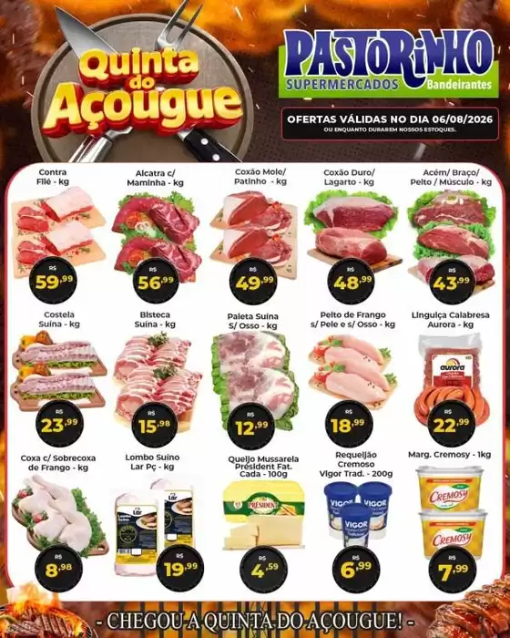 Catálogo Supermercado Pastorinho | Economize agora com nossas ofertas | 2026-08-06T00:00:00.000Z - 2026-08-06T00:00:00.000Z