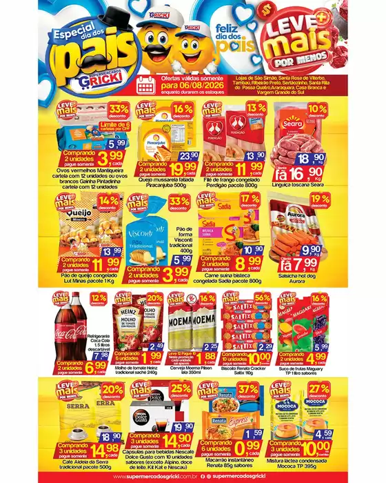 Catálogo Supermercados Gricki | Encarte Supermercados Gricki | 2026-08-06T00:00:00.000Z - 2026-08-06T00:00:00.000Z