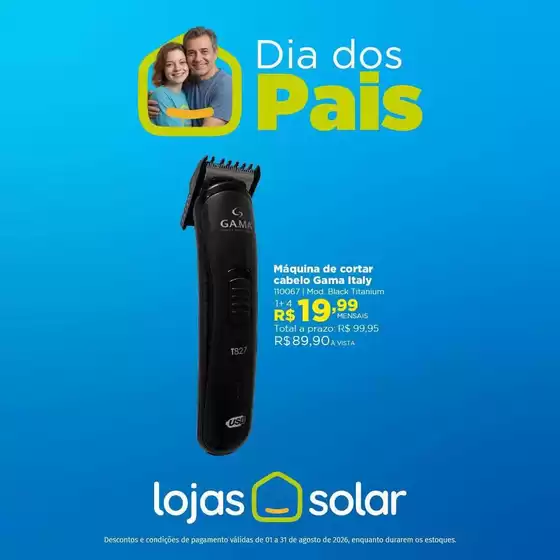 Catálogo Lojas Solar | Encarte Lojas Solar | 2026-08-01T00:00:00.000Z - 2026-08-31T00:00:00.000Z