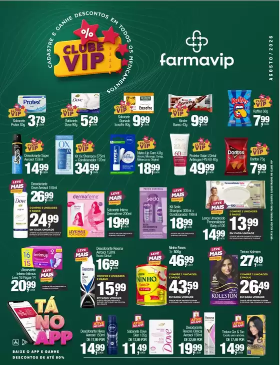 Catálogo Farmavip | Ampla seleção de ofertas | 2026-08-06T00:00:00.000Z - 2026-08-06T00:00:00.000Z