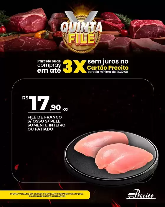 Catálogo Supermercado Precito | Melhores ofertas e descontos | 2026-08-06T00:00:00.000Z - 2026-08-06T00:00:00.000Z