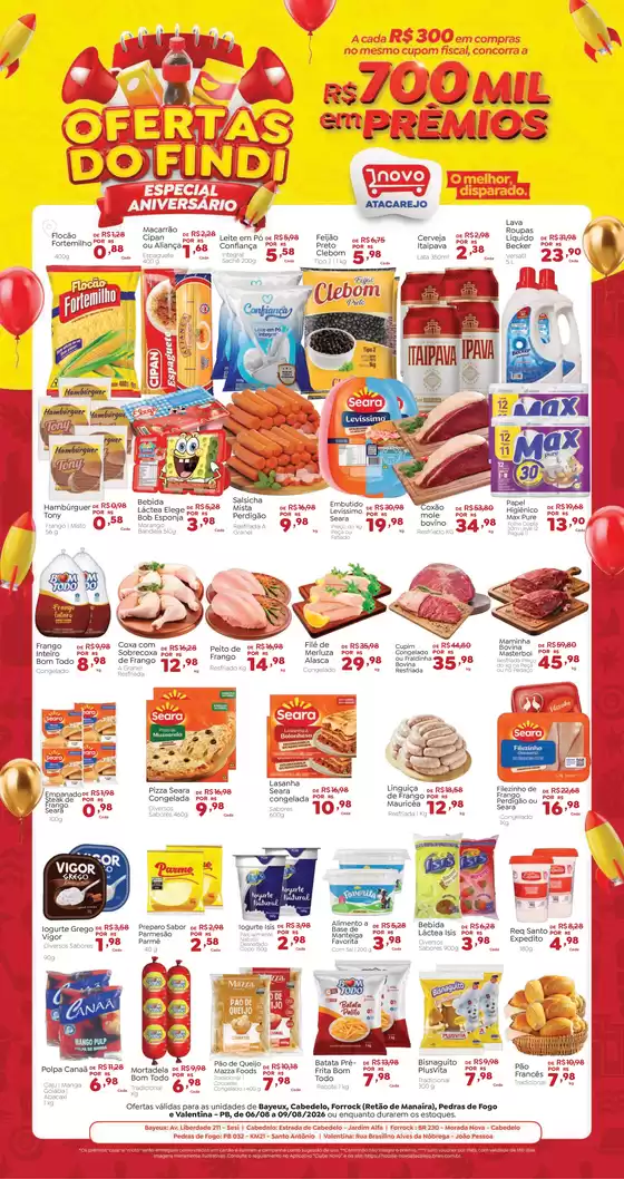 Catálogo Novo Atacarejo | PB-OFERTAS DO FINDI | 2026-08-06T00:00:00.000Z - 2026-08-09T00:00:00.000Z