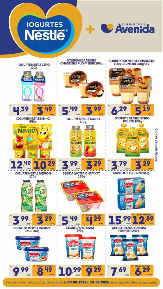 Catálogo Supermercados Avenida | Melhores ofertas e descontos | 2026-08-04T00:00:00.000Z - 2026-08-10T00:00:00.000Z