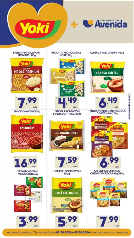 Catálogo Supermercados Avenida | Descubra ofertas atraentes | 2026-08-03T00:00:00.000Z - 2026-08-09T00:00:00.000Z