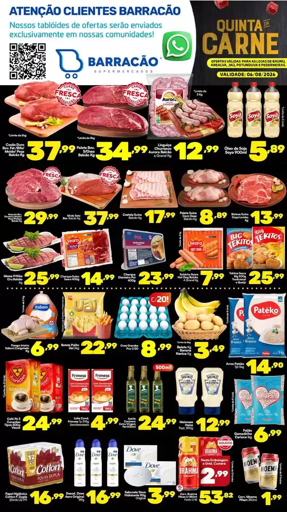 Catálogo Barracão Supermercado | Encarte Barracão Supermercado | 2026-08-06T00:00:00.000Z - 2026-08-06T00:00:00.000Z