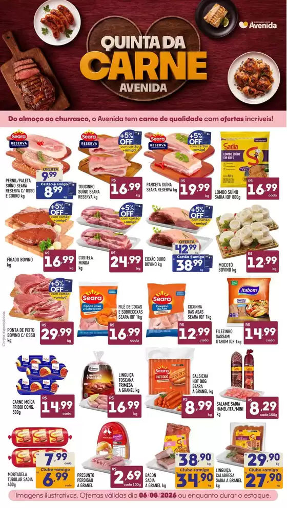 Catálogo Supermercados Avenida | Promoções especiais em andamento | 2026-08-06T00:00:00.000Z - 2026-08-06T00:00:00.000Z