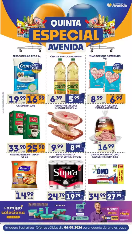 Catálogo Supermercados Avenida | Nossas melhores ofertas para você | 2026-08-06T00:00:00.000Z - 2026-08-06T00:00:00.000Z