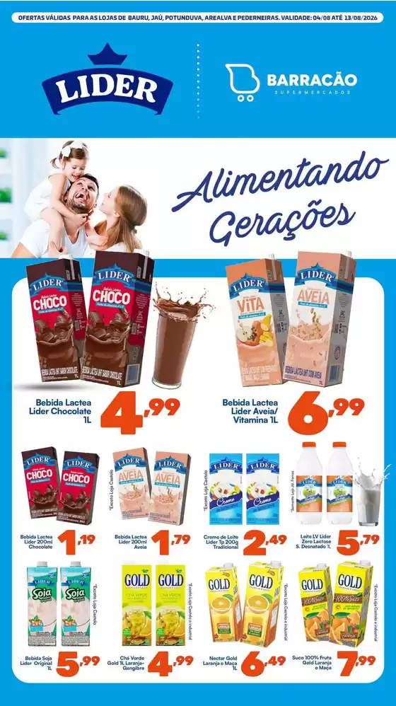 Catálogo Barracão Supermercado | Ofertas exclusivas e pechinchas | 2026-08-04T00:00:00.000Z - 2026-08-13T00:00:00.000Z