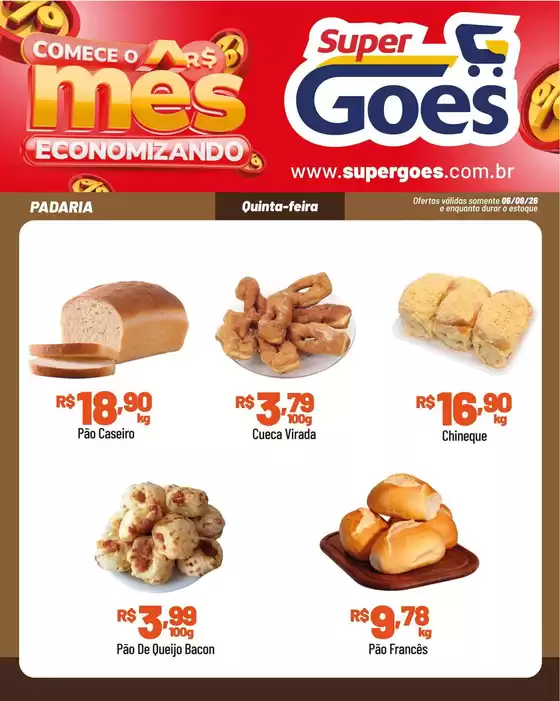 Catálogo Supermercados Goes | Grandes descontos em produtos selecionados | 2026-08-06T00:00:00.000Z - 2026-08-06T00:00:00.000Z