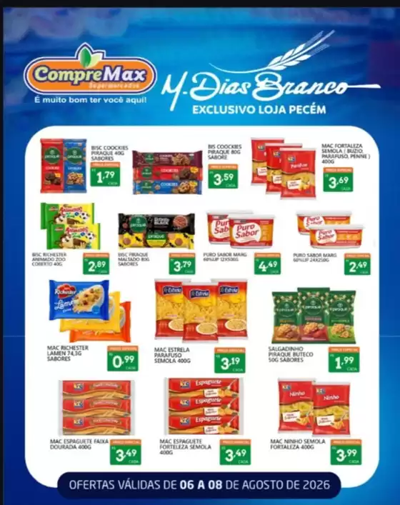 Catálogo CompreMax | Ofertas | 2026-08-06T00:00:00.000Z - 2026-08-08T00:00:00.000Z
