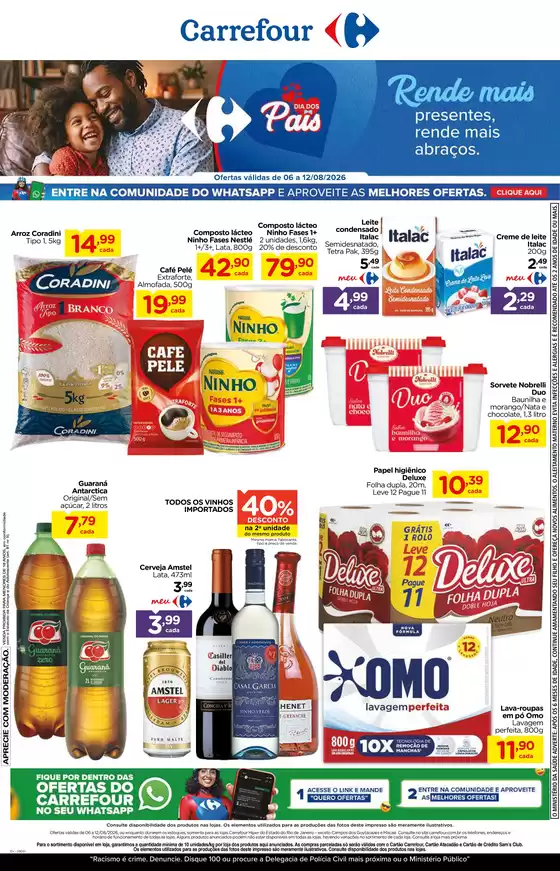 Catálogo Carrefour | RENDE MAIS | 2026-08-06T00:00:00.000Z - 2026-08-12T00:00:00.000Z