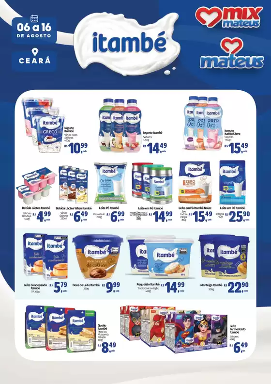Catálogo Supermercados Mateus | Exclusivo Itambé | 2026-08-06T00:00:00.000Z - 2026-08-16T00:00:00.000Z