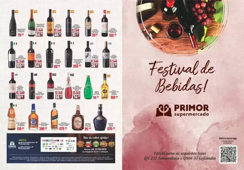 Catálogo Primor Supermercado | Ofertas | 2026-08-06T00:00:00.000Z - 2026-08-31T00:00:00.000Z