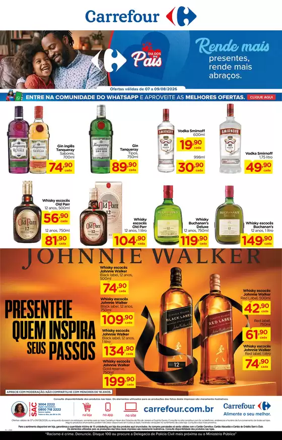 Catálogo Carrefour | DIA DOS PAIS, RENDE MAIS | 2026-08-07T00:00:00.000Z - 2026-08-09T00:00:00.000Z