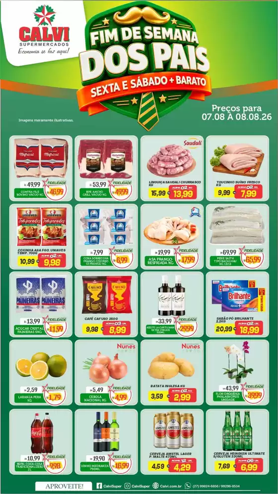 Catálogo Calvi Supermercados | Fim De Semana | 2026-08-07T00:00:00.000Z - 2026-08-08T00:00:00.000Z