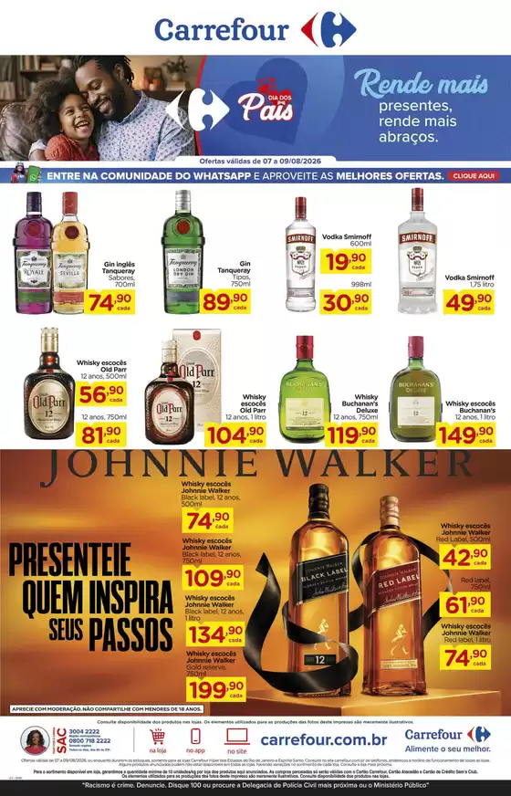 Catálogo Carrefour em Canudos | Ofertas exclusivas | 2026-08-07T00:00:00.000Z - 2026-08-09T00:00:00.000Z