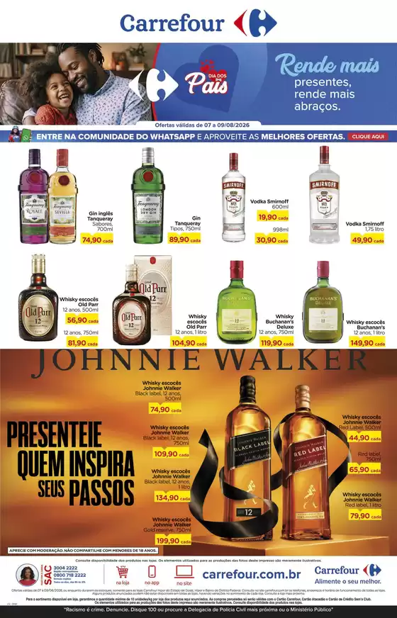 Catálogo Carrefour em Canudos | Ofertas para caçadores de pechinchas | 2026-08-07T00:00:00.000Z - 2026-08-09T00:00:00.000Z