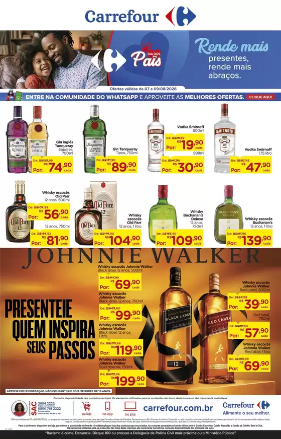 Catálogo Carrefour em Canudos | Ofertas especiais para você | 2026-08-07T00:00:00.000Z - 2026-08-09T00:00:00.000Z