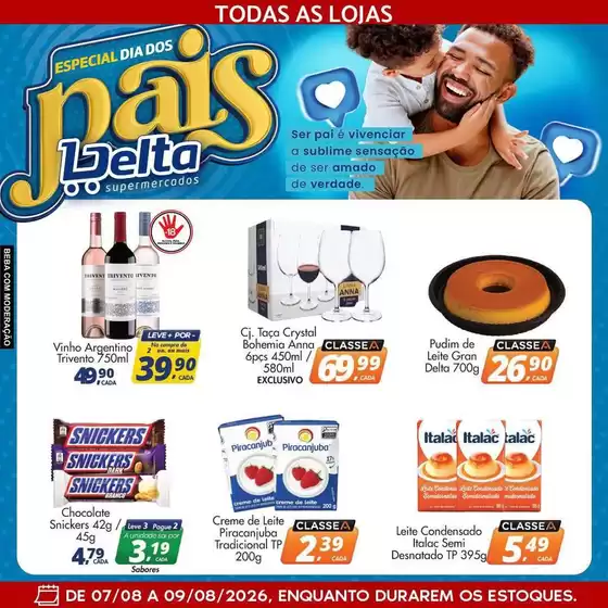 Catálogo Delta Supermercados | Ofertas e promoções atuais | 2026-08-07T00:00:00.000Z - 2026-08-09T00:00:00.000Z