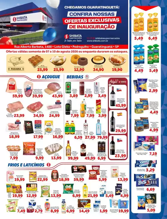 Catálogo Shibata Supermercados | Nossas melhores ofertas para você | 2026-08-07T00:00:00.000Z - 2026-08-10T00:00:00.000Z