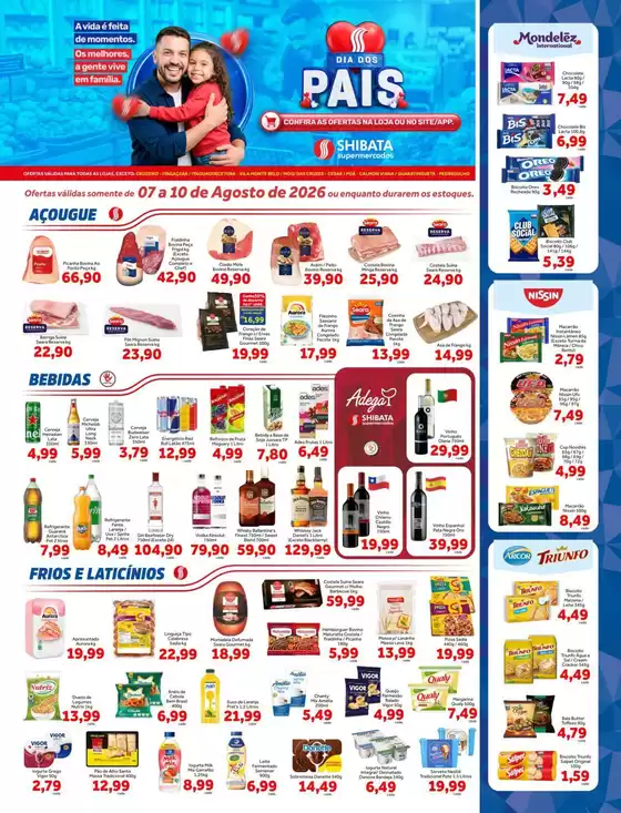 Catálogo Shibata Supermercados | Encarte Shibata Supermercados | 2026-08-07T00:00:00.000Z - 2026-08-10T00:00:00.000Z