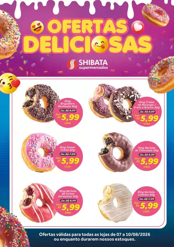 Catálogo Shibata Supermercados | Ótima oferta para caçadores de pechinchas | 2026-08-07T00:00:00.000Z - 2026-08-10T00:00:00.000Z