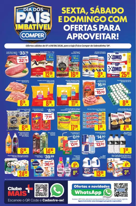 Catálogo Comper | Ofertas e promoções atuais | 2026-08-07T00:00:00.000Z - 2026-08-09T00:00:00.000Z