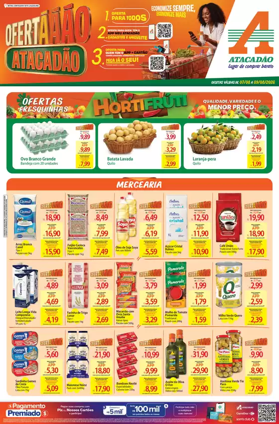 Catálogo Atacadão em Inhaúma | Atacadão - Ofertããão Atacadão | 2026-08-07T00:00:00.000Z - 2026-08-09T00:00:00.000Z