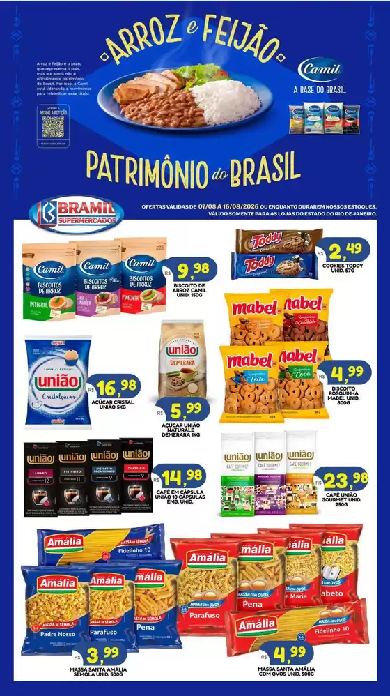 Catálogo Bramil Supermercados | Nossas melhores ofertas para você | 2026-08-07T00:00:00.000Z - 2026-08-16T00:00:00.000Z