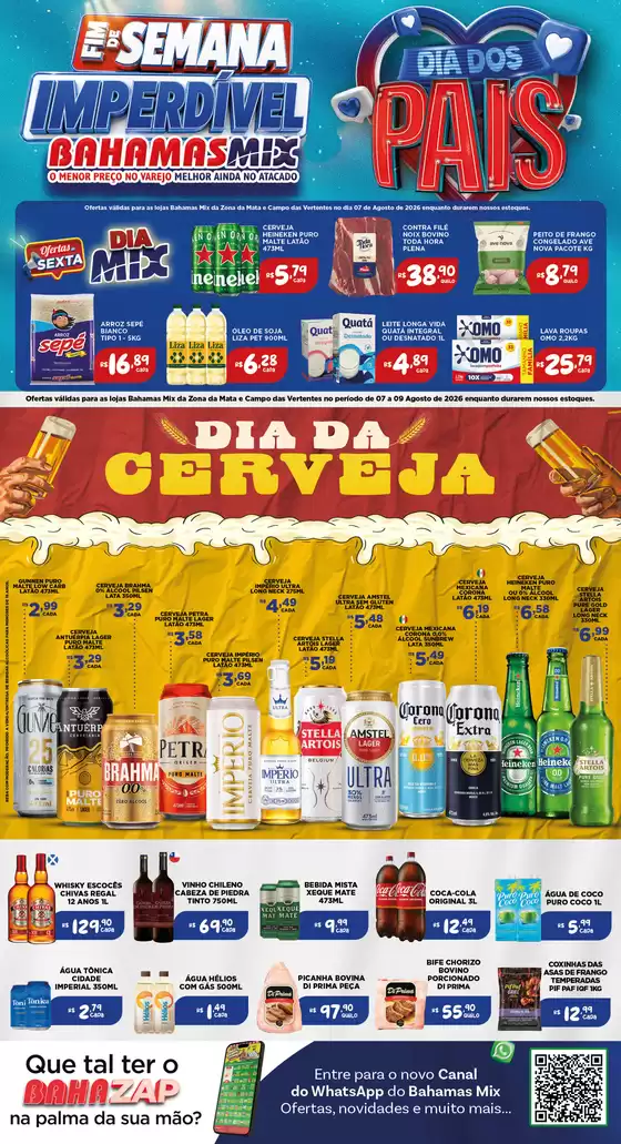 Catálogo Bahamas Mix | Fim de semana zona da mata 07 a 09 | 2026-08-07T00:00:00.000Z - 2026-08-07T00:00:00.000Z