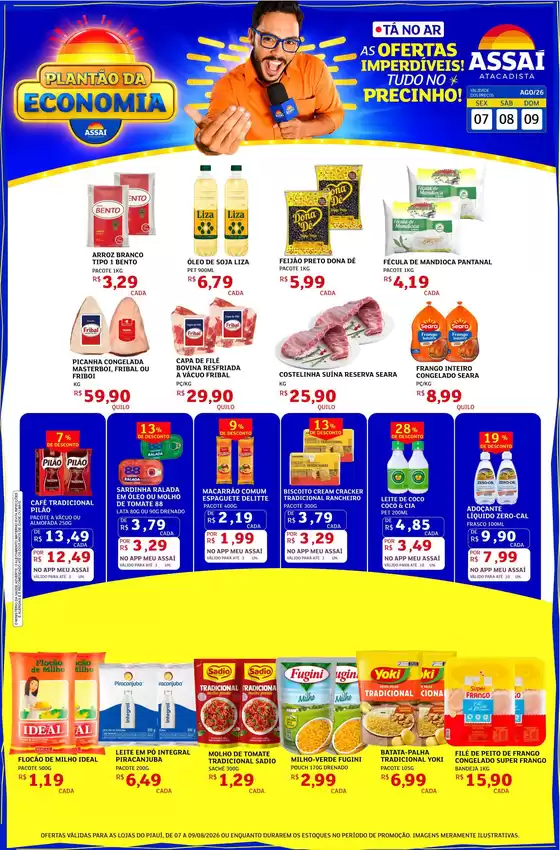 Catálogo Assaí Atacadista | Encarte Assaí Atacadista 49612-102 | 2026-08-07T00:00:00.000Z - 2026-08-09T00:00:00.000Z