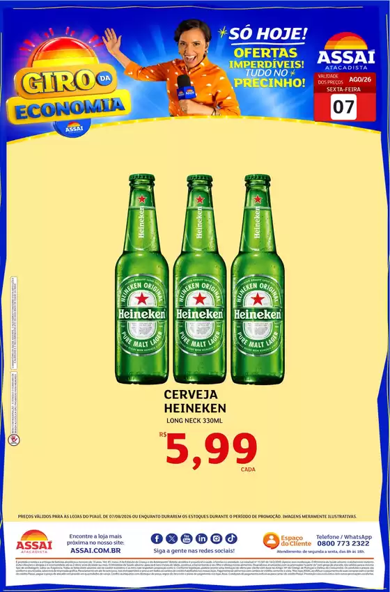 Catálogo Assaí Atacadista | Encarte Assaí Atacadista 49667-102 | 2026-08-07T00:00:00.000Z - 2026-08-07T00:00:00.000Z