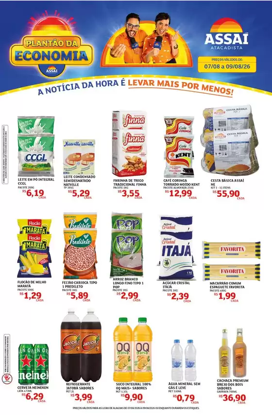 Catálogo Assaí Atacadista | Encarte Assaí Atacadista 169497-573 | 2026-08-07T00:00:00.000Z - 2026-08-09T00:00:00.000Z