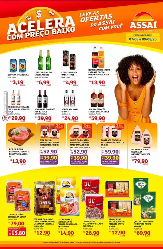Catálogo Assaí Atacadista | Encarte Assaí Atacadista 169516-529 | 2026-08-07T00:00:00.000Z - 2026-08-09T00:00:00.000Z