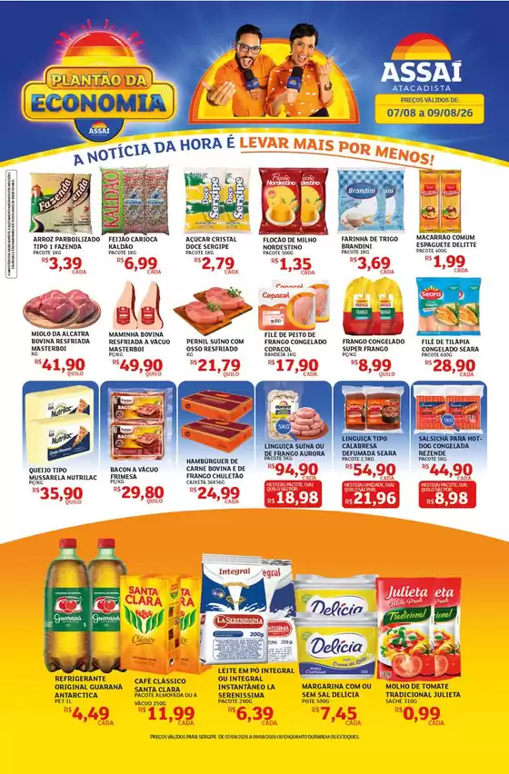Catálogo Assaí Atacadista | Encarte Assaí Atacadista 169539-537 | 2026-08-07T00:00:00.000Z - 2026-08-09T00:00:00.000Z