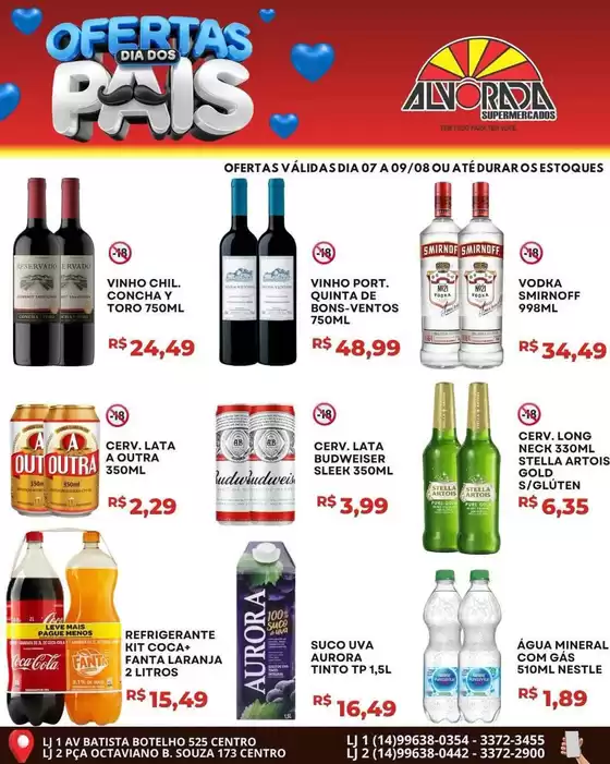 Catálogo Alvorada Supermercados | Encarte Alvorada Supermercados | 2026-08-07T00:00:00.000Z - 2026-08-09T00:00:00.000Z