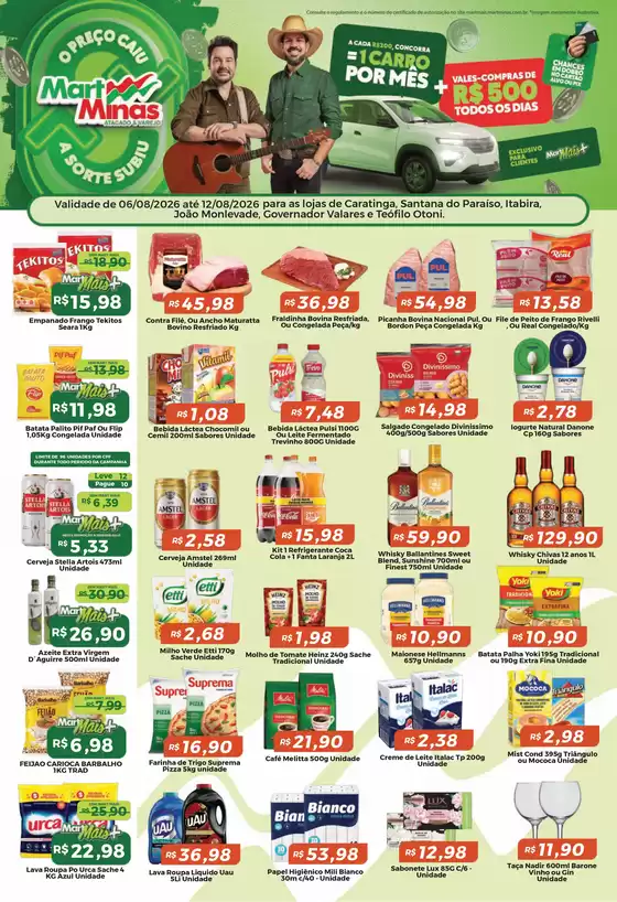 Catálogo Mart Minas | Melhores ofertas e descontos | 2026-08-06T00:00:00.000Z - 2026-08-12T00:00:00.000Z
